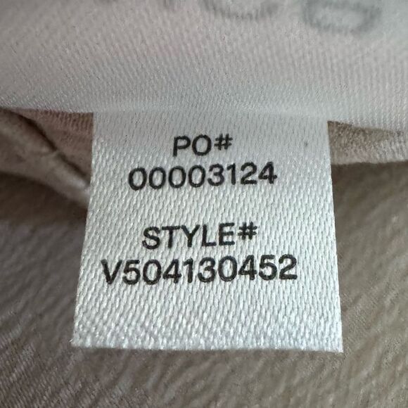 Vince Drape Panel Silk Midi Skirt in Sandstone Size M - Picture 10 of 10